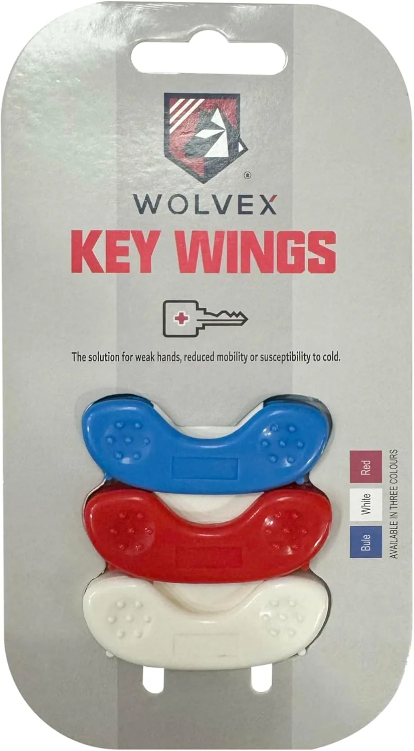 Wolvex ® Key Turner for Arthritis - Pack of 3, Easy-to-Grip Key Aid for Arthritis, MS, Parkinson's, and Weak or Elderly Hands, Provides Improved Turning and Handling of Keys
